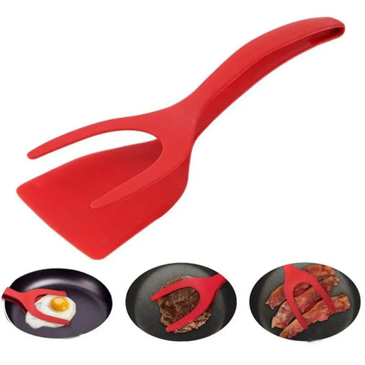 Flipper Tongs Spatula Clamp