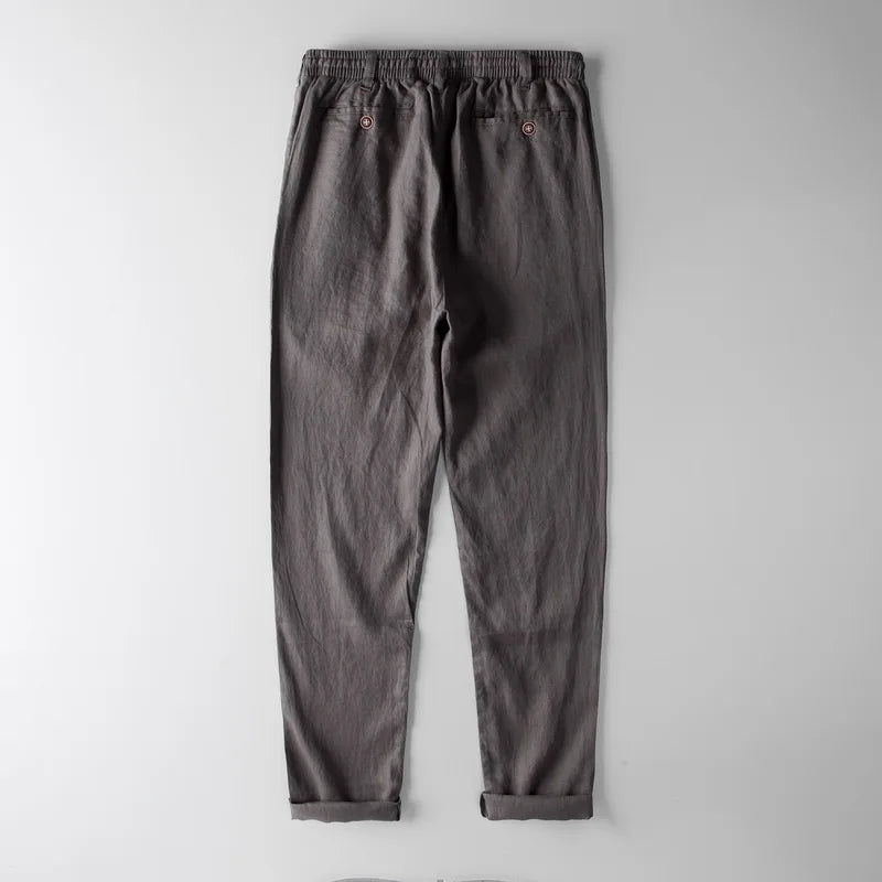 Men's Italian Pure Linen Pants