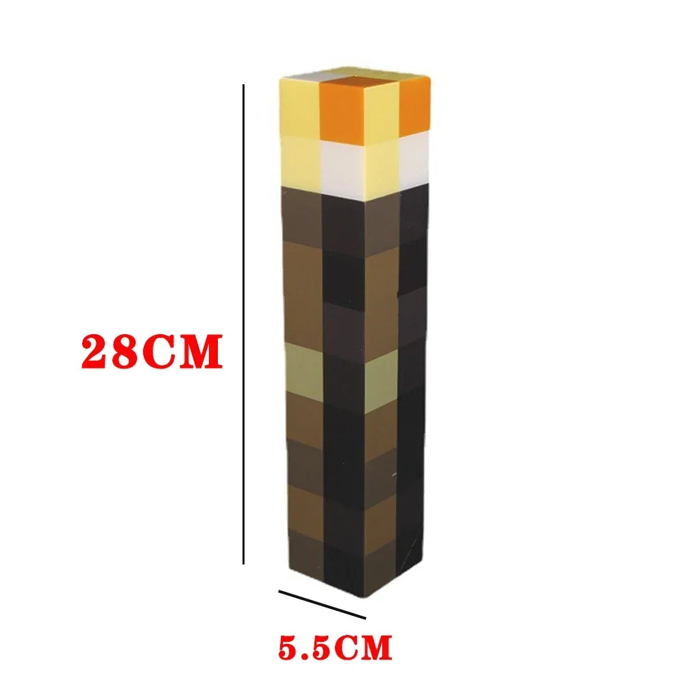 Minecraft Brownstone Taschenlampe Figur